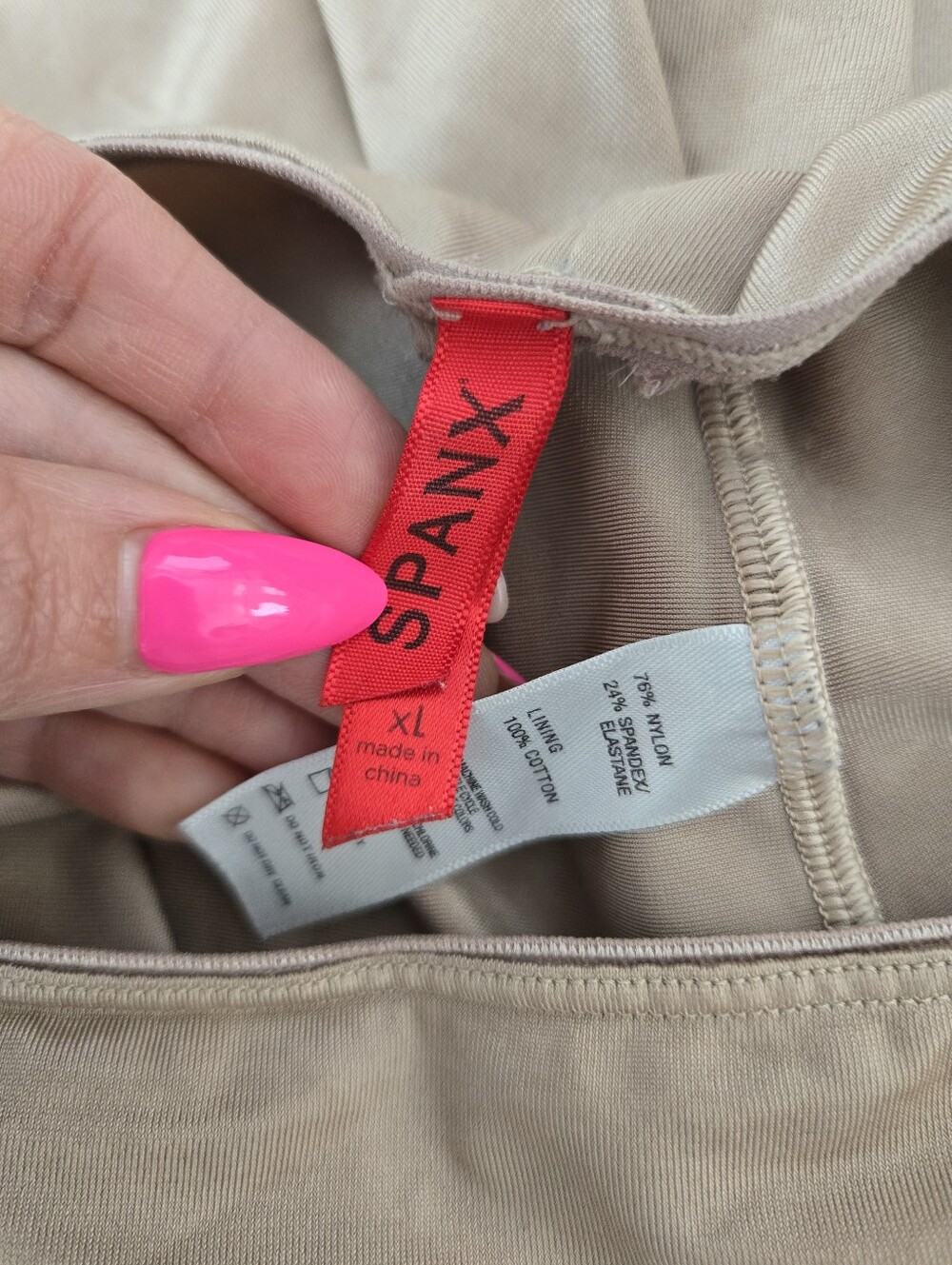 Spanx high-waisted mid-thigh shaper. Size XL. - Picture 6 of 6